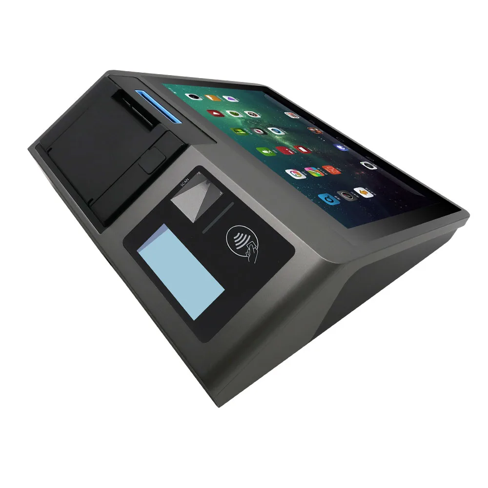 Мини-кассовый аппарат Z100 Android 11, система распродажи, Pos-планшет, NFC, супермаркет, атм-машина, все в одном POS-терминале