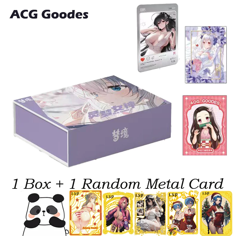 Nueva tarjeta de productos ACG, tarjeta de historia de diosa, doncella de ensueño, Hobby de Anime, tarjeta de colección CCG LSP SSP, tarjeta rara, regalos de juguete