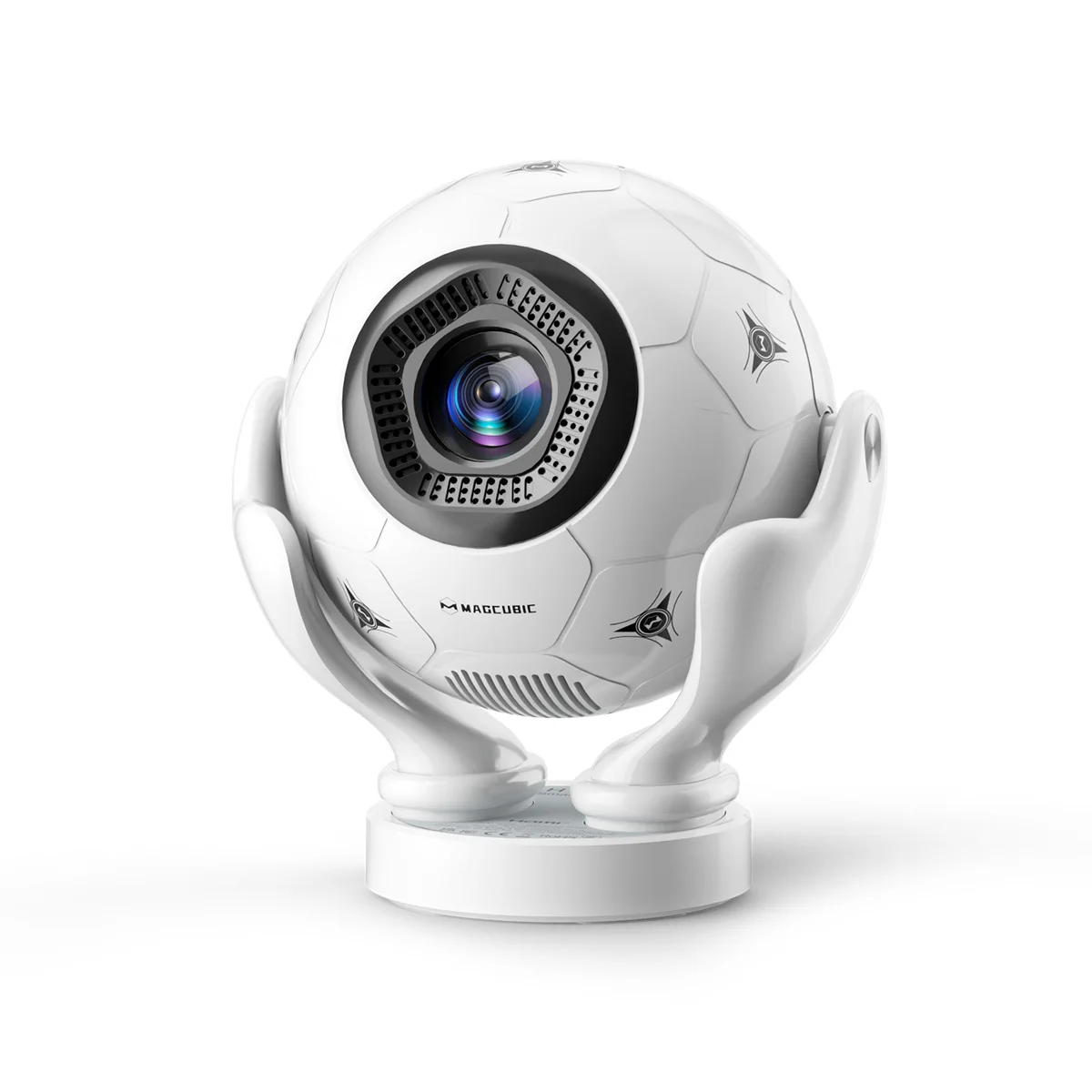 Magcubic HY320F 8K Android 14 Projector 500ANSI with Football Styling WiFi6 BT5.4 Voice Control for Outdoor Movie Nights & Home Entertainment image 3
