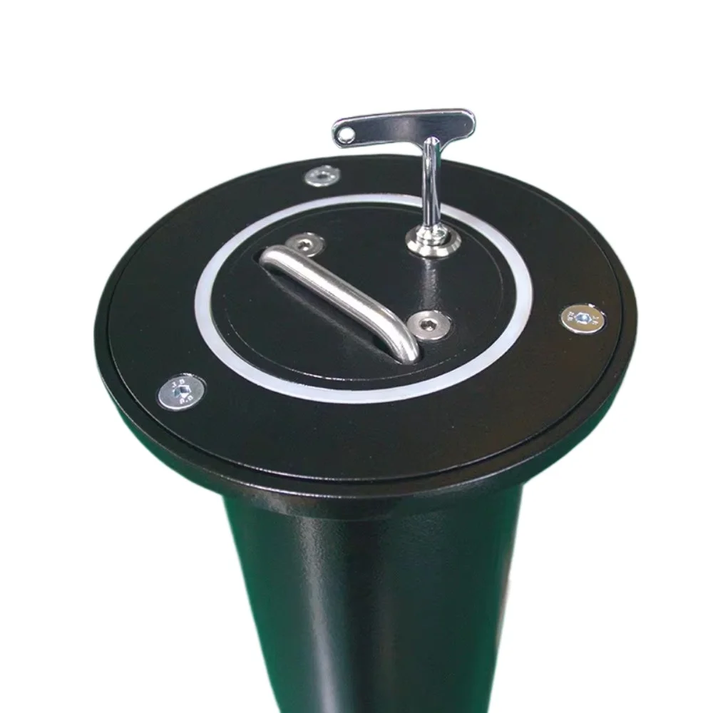 Factory price: telescopic lane guard column, telescopic rising guard column steel