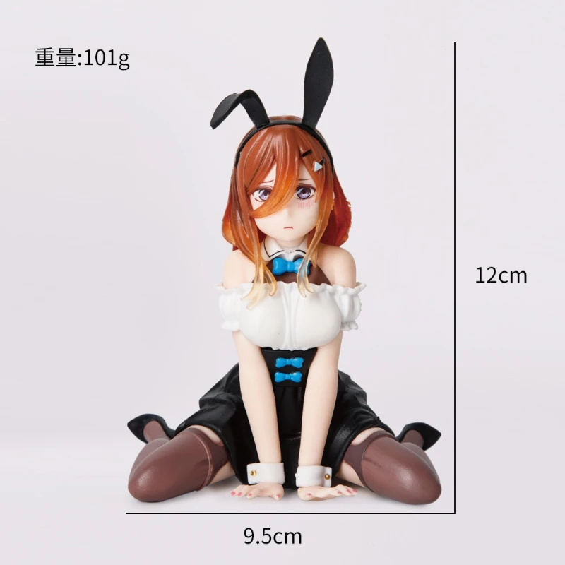 Hadiah Ornamen Perhiasan Perifer Model Figur Dua Dimensi Nakano Erno Sanjiu Gadis Kelinci Anime 12Cm