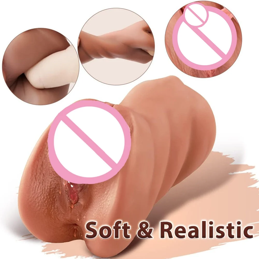 Lifelike High Quality Sex Toys Male Pocket Pussy Oral Sex Adult Porn Sex Products Realistic Vagina Anal for Male Masturbtor 18+