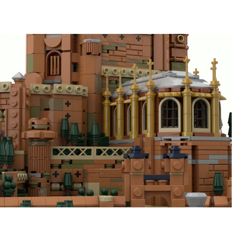 Red Fort MOC-181908 Classic Movie Architecture Model Building Block Toy Model 6962PCS Kids Birthday Gift Christmas Toy Boy Gift