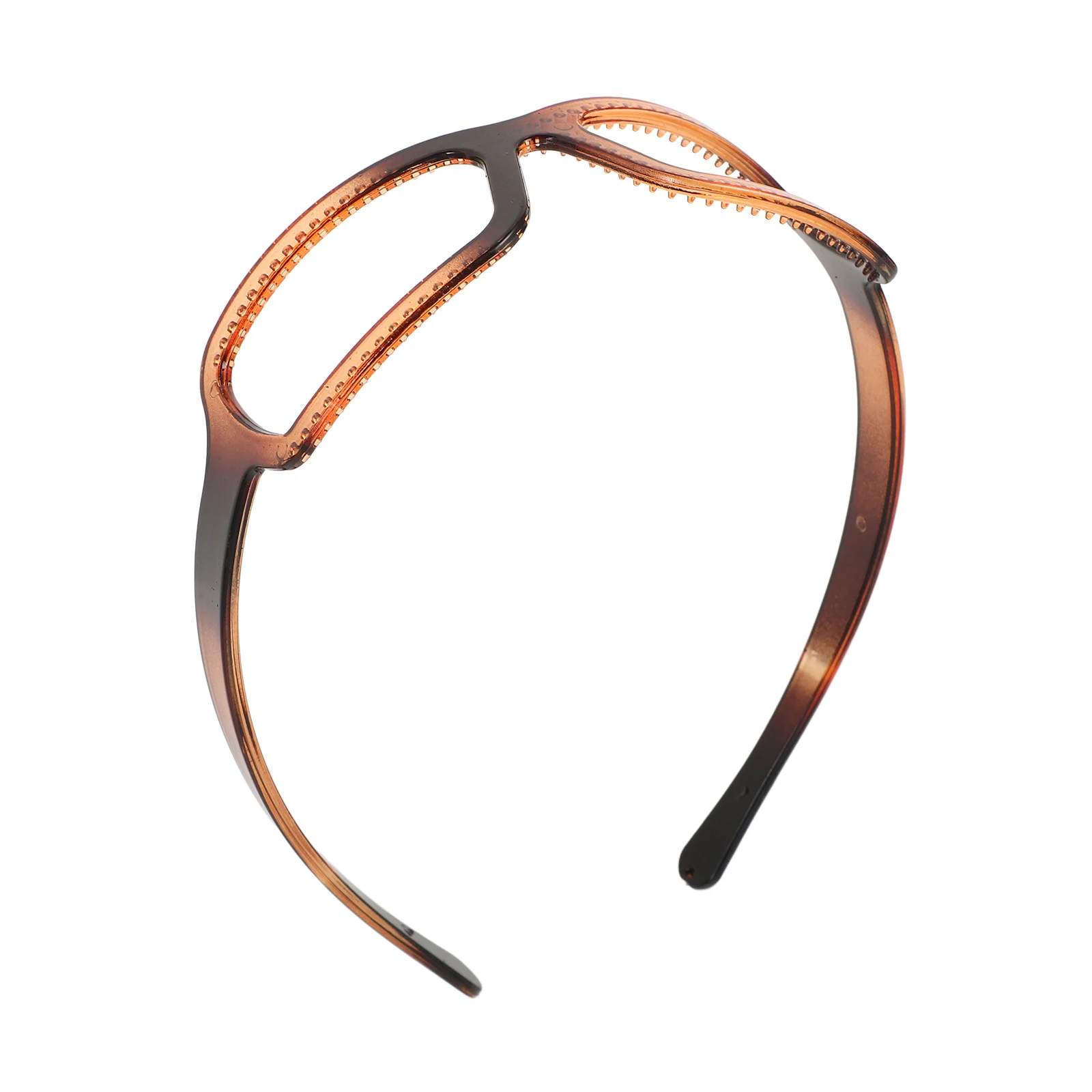 

AntiSlip Hairband Soft Comfortable Headbands Women Glasses Wearers Plastic Curly Headband Women for Hair