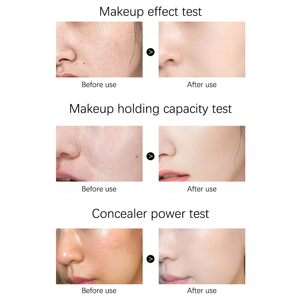 Niacinamide Hydraterende gezichtscrème 2 in 1 multi -effect isolatie crème Brighten Event Skin Tones Radiants Make -up benodigdheden