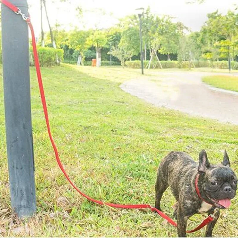 Dog Leash Hands Free Dogs Leash Reflective Double Leashes for 2 Dog Walking Nylon Rope 2 Dogs Leashes Pet Chain Pet Supplies