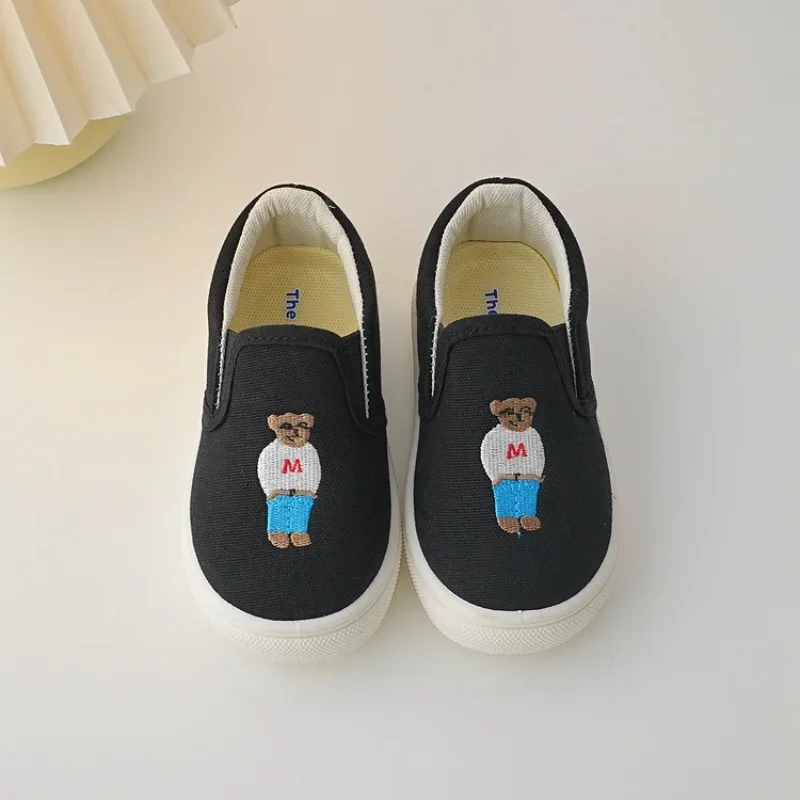 Zapatillas Cartoon Child Casual Shoes 2023 New Cloth Canvas Shoes Boy Sport Shoes Girl Board Shoe Kid Shoes Boy/Girl Shoe Tennis