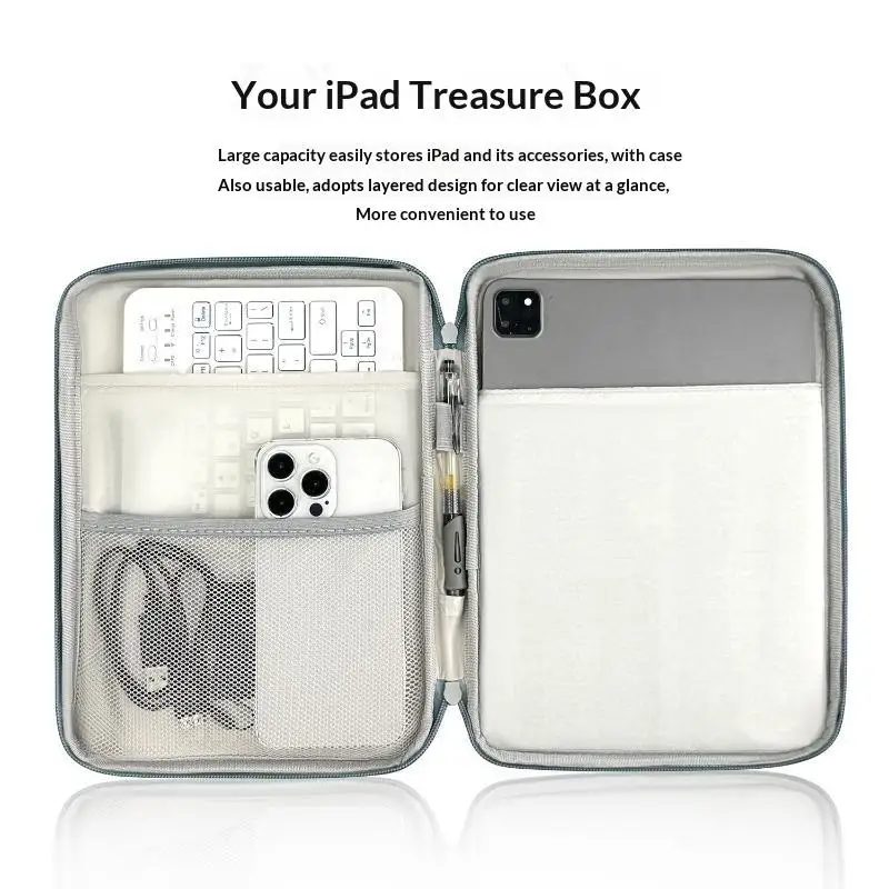 11/12.9 Inch Tablet Cases Bag Sleeve Portable Tablet Handbag Protective Storage Pouch For Daily Travel Office Use