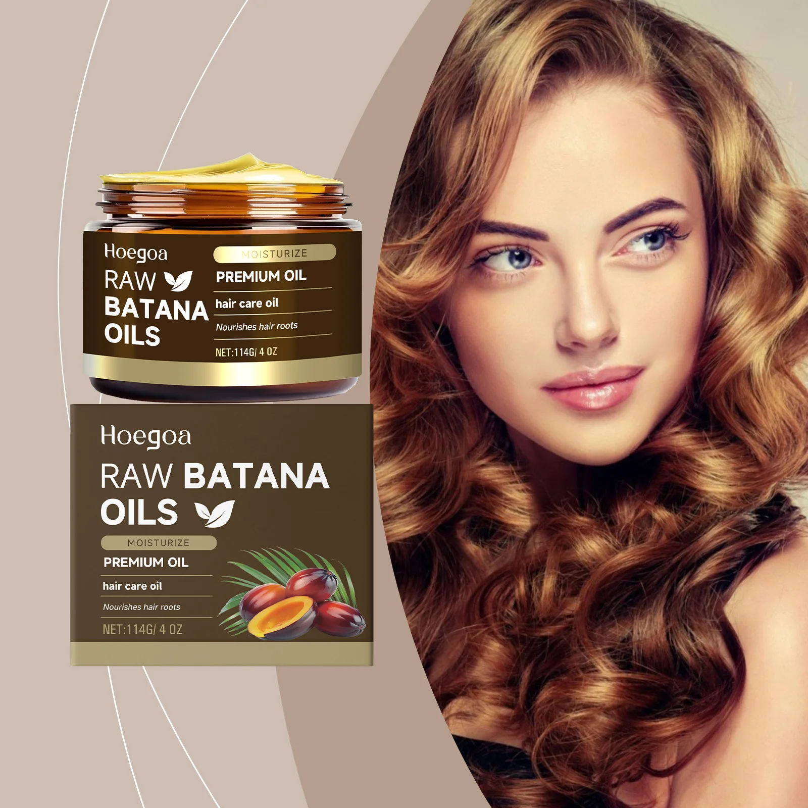 

Batana Hair Care Cream – Moisturizes Hair Roots, Improves Dry Hair, Enhances Smoothness, Supports Daily Hair Care & Nourishment