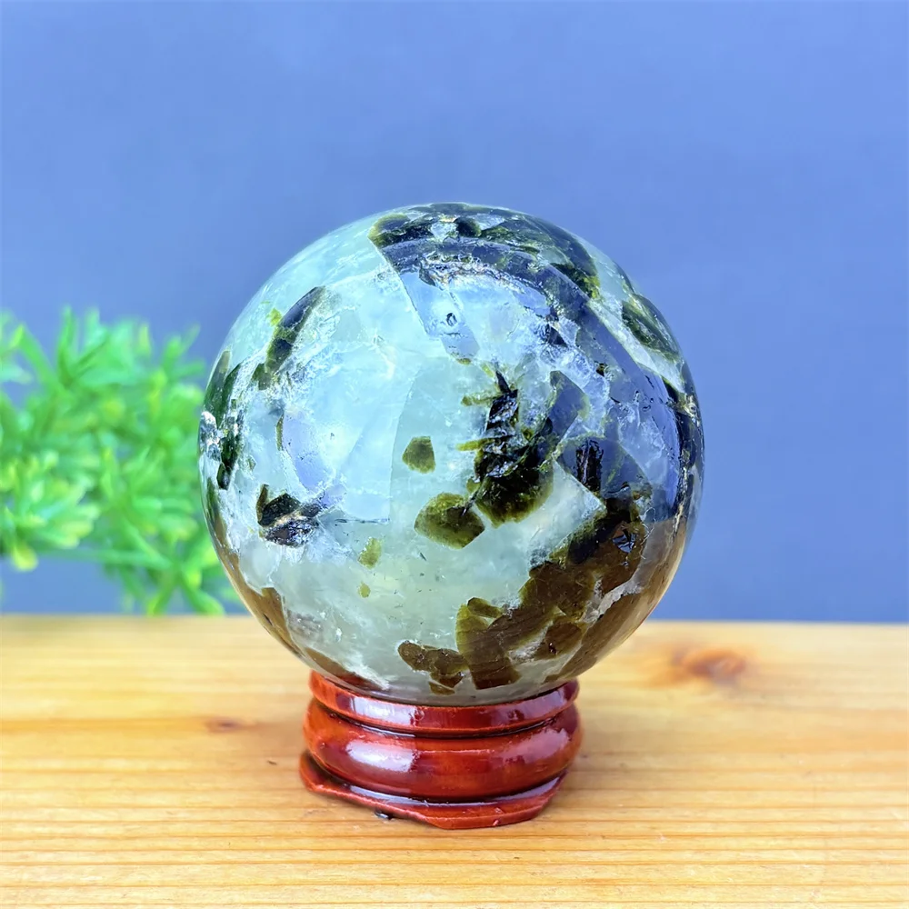 Natural Crystal Grape Tourmaline Magic Ball for Witchcraft Rituals Festive Decorations Home Decor And Gifts