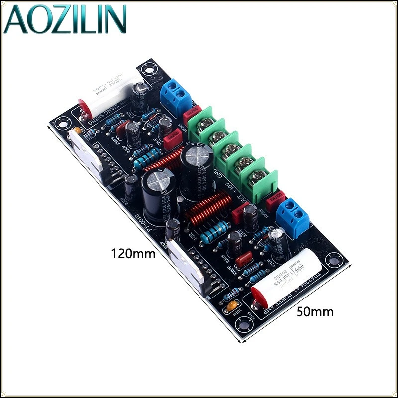 AOZILIN TDA7294 2 Channel Stereo Audio Amplifier Finished Board 100W*2 HIFI High Fidelity Class AB Power Amplifier Module