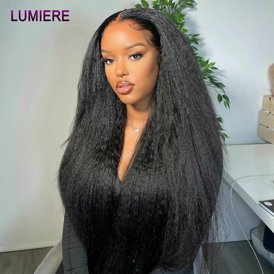 Kinky Yaki Glattes Echthaar-Bündel-Set 20A Brasilianisches Rohes Jungfrauenhaar Weave-Bündel 30 40 Zoll Glatte Haarverlängerungen – Detail 8