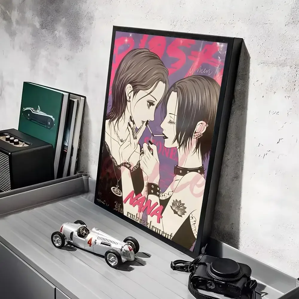Anime N-Nana klassisches Poster, dekorative Wandkunst, Aufkleber, Wandbild, Fotodruck für Zuhause, Wohnzimmer, Flur, Dekoration – Detail 16