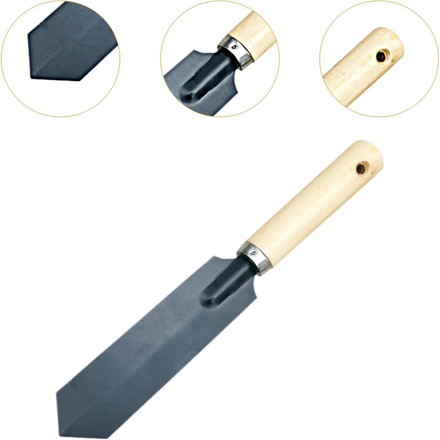 Small Garden Spade Gardening Spade Hand Tool Digging Tool for Cultivating Flowers