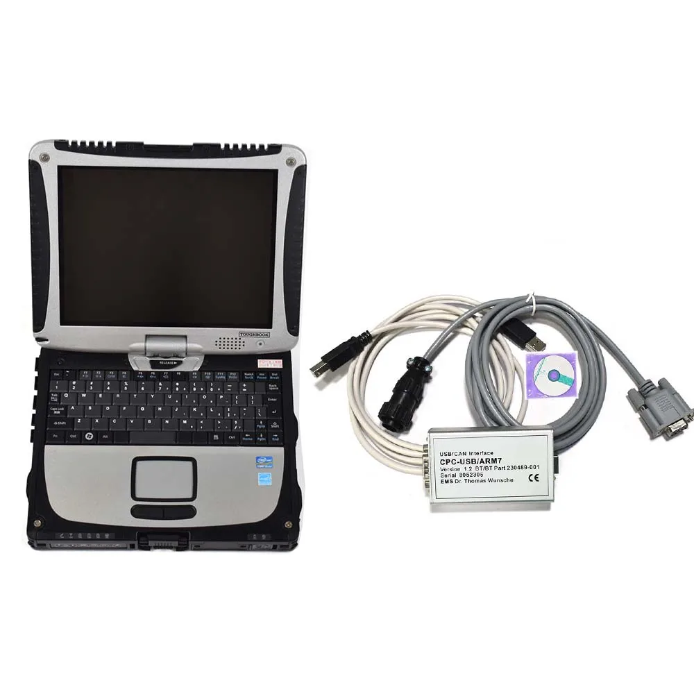 

For Toyota Bt Truckcom Auto Scanner Usb Can Interface Cpc-Usb Arm7 Diagnostic Tool for Toyota Truck Forklift Scan Stacker +CF19