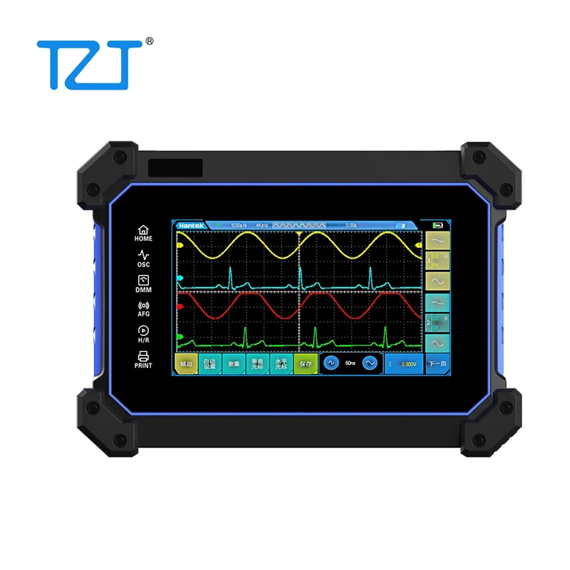 TZT Hantek TO1254C 250MHz/TO1204C 200MHz/TO1154C 4 Channel Oscilloscope 1GSa/s Digital Oscilloscope with Multimeter Function