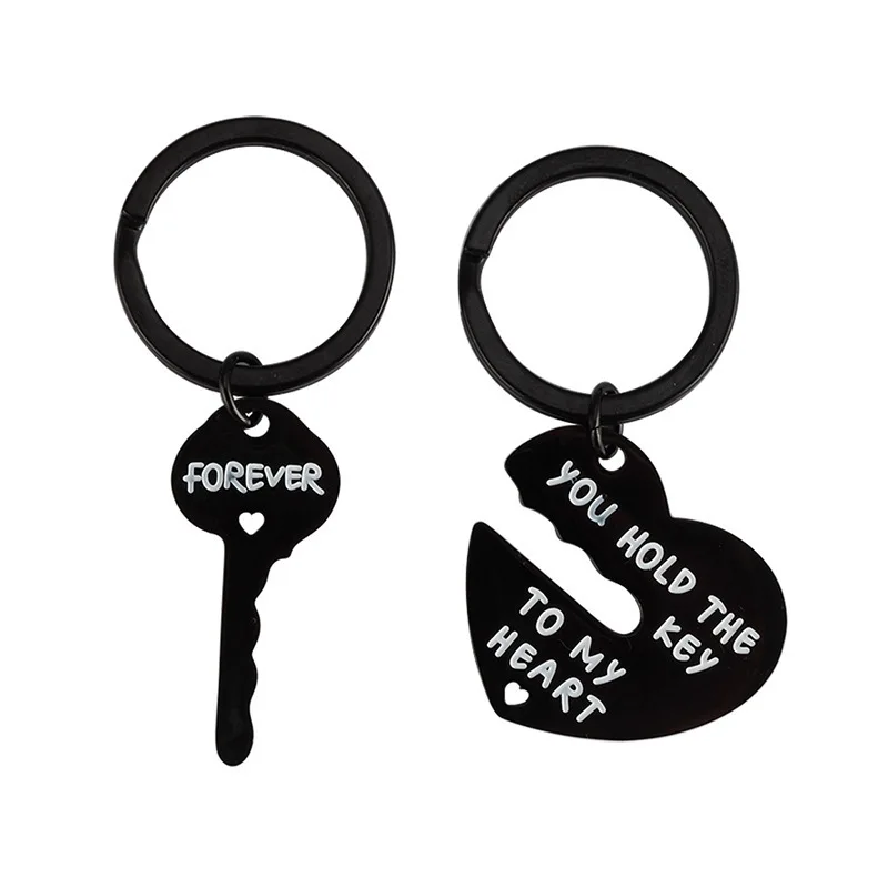 Couple Gifts Keychain My Person Love You Puzzle Piece Heart Stainless Steel Keychain Weirdo Valentines Day Him Boyfriend Gift