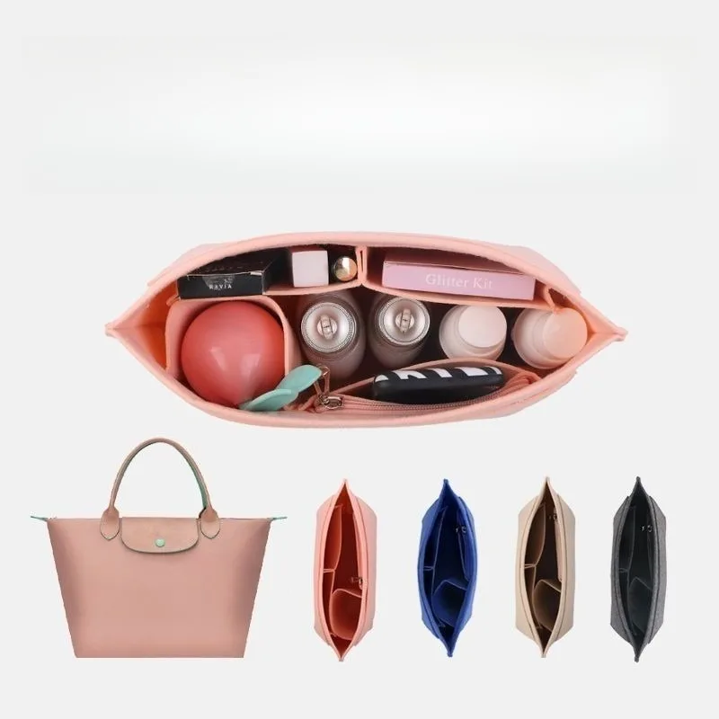 منظمات حقيبة اليد متعددة الجيوب حقيبة بطانة داخلية منظم حقيبة اليد حقيبة حمل حقيبة صغيرة منظم إدراج لحقيبة اليد