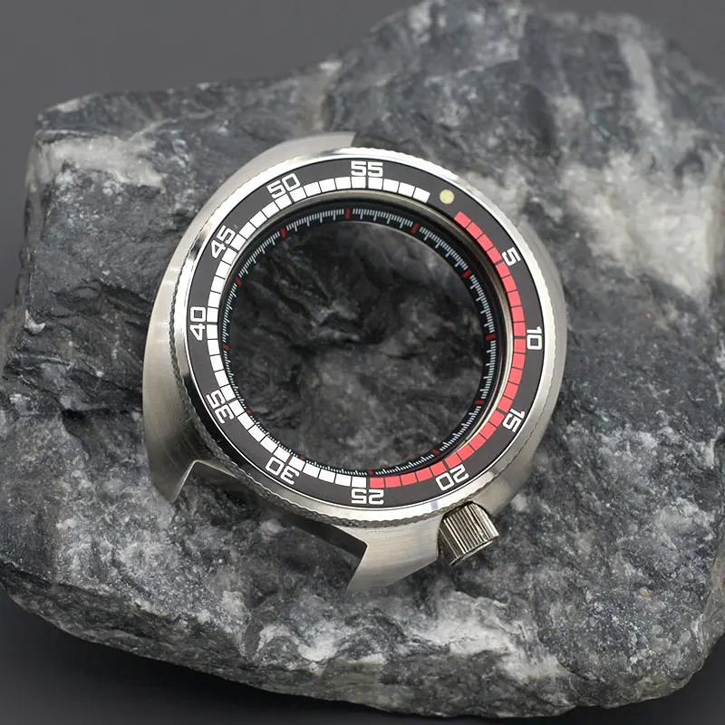 SKX6105 Turtle Abalone Dive Watch Case Replacement Housing Compatible With Japanese NH34 NH35 NH36A 7S 4R Movement DIY Mod Parts