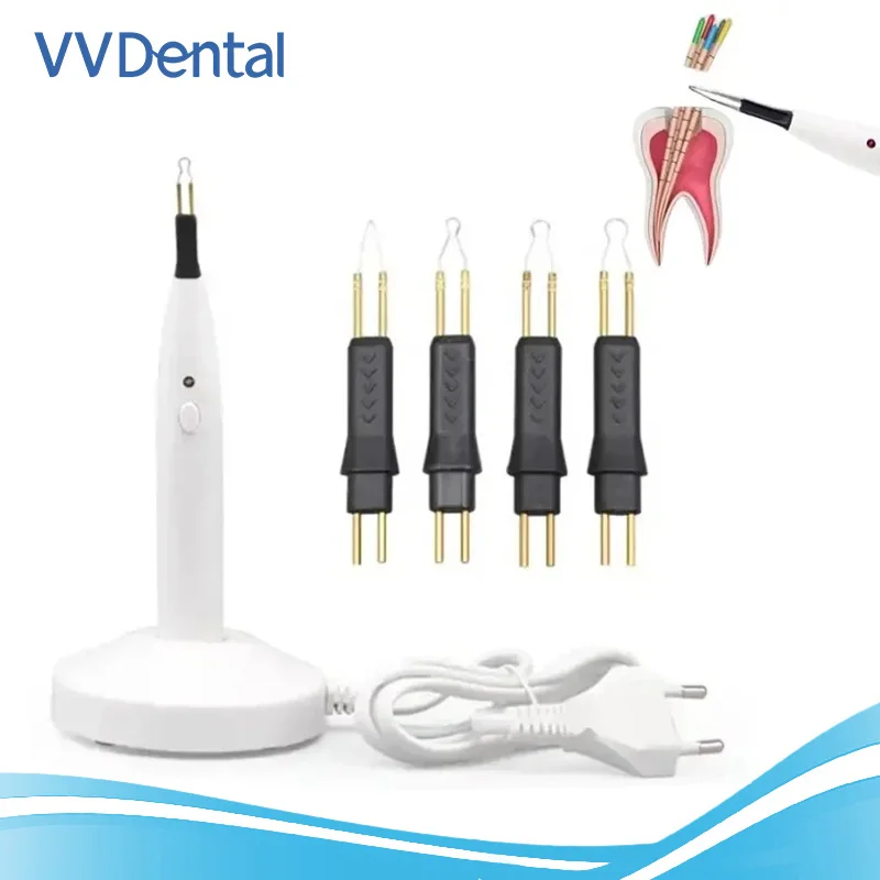 

VV Dental Endo Gutta Teeth Whitening Oral Hygiene Tooth Gum Cutter Dental Cutta Percha with 4 Tips Dentistry Equipment