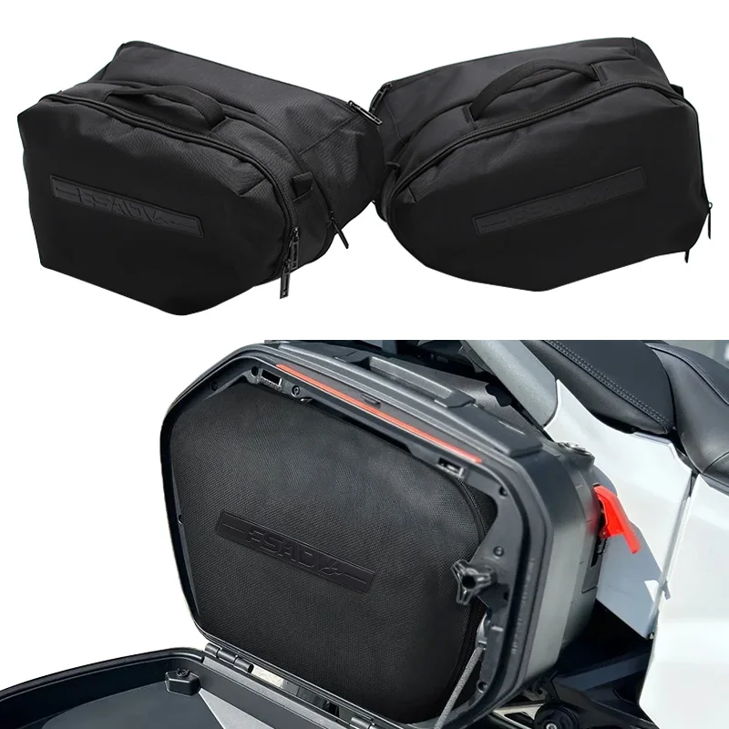 

Для BMW R1300GS 2023 R1300RT R1300RS R 1300 RT 2025 Боковые сумки для багажа мотоцикла Черный верхний чехол Next Внутренняя сумка Сумка-вкладыш боковой коробки