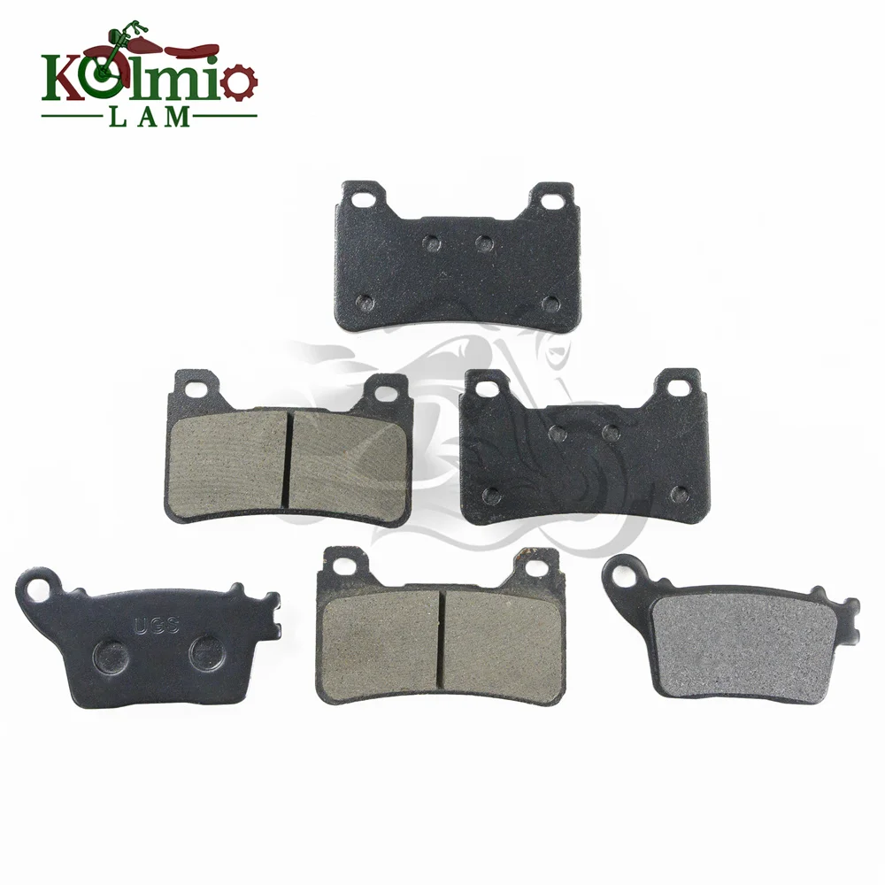 Fit for 2007 - 2017 HONDA CBR600RR RA Motorcycle Front Rear Brake Pad CBR1000RR 2006 - 2016 CBR 600RR 1000RR 2008 2013 2012