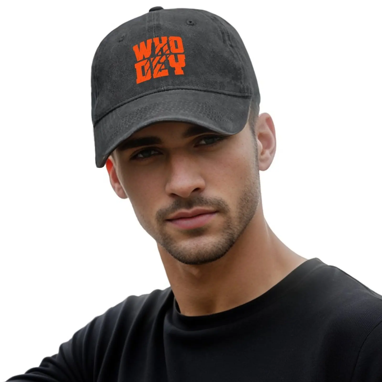 Who Dey Tiger Scratch Baseball Cap |-F-| Mountaineering Military Cap Man Winter hat Male Women's