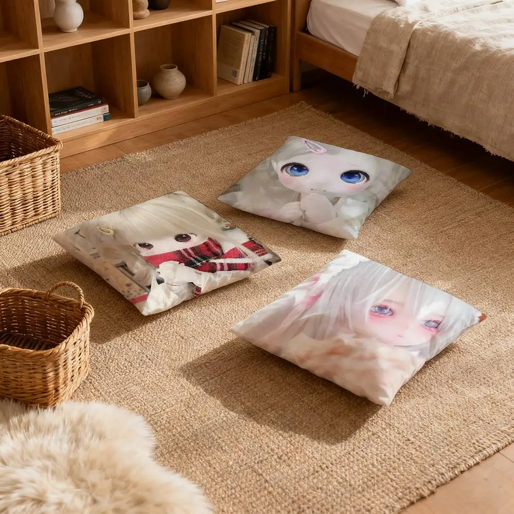 

Big eyed Cute doll Pillow Case Multi sized car cushions, luxurious home sofas, decorative pillowcases