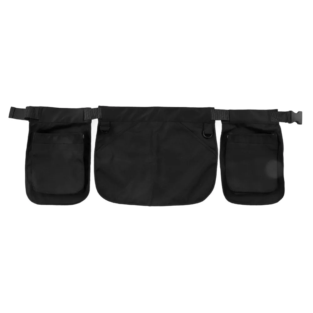 

Multi Pocket Waist Apron Bag Zipper Closure Durable Tool Waist Pouch Adjustable Waist Nylon Waist Pouch Bag Gardening