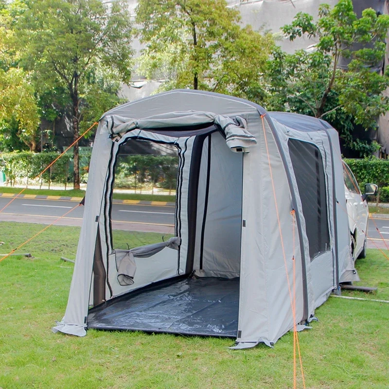 TOPIND 210D Oxford Waterproof Large Space Tent Inflatable Car Rear  for Camping