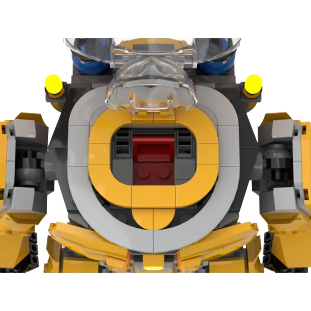 Gobricks MOC Deep Sea Exo Suit Submersible Bricks Atmospheric Diving Suit Building Blocks Deep Sea Exploration Vehicle Toys Gift