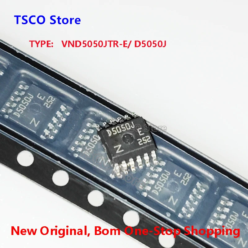 (1 Piece/LOT)  D5050J  VND5050JTR-E  HSSOP12  New Original
