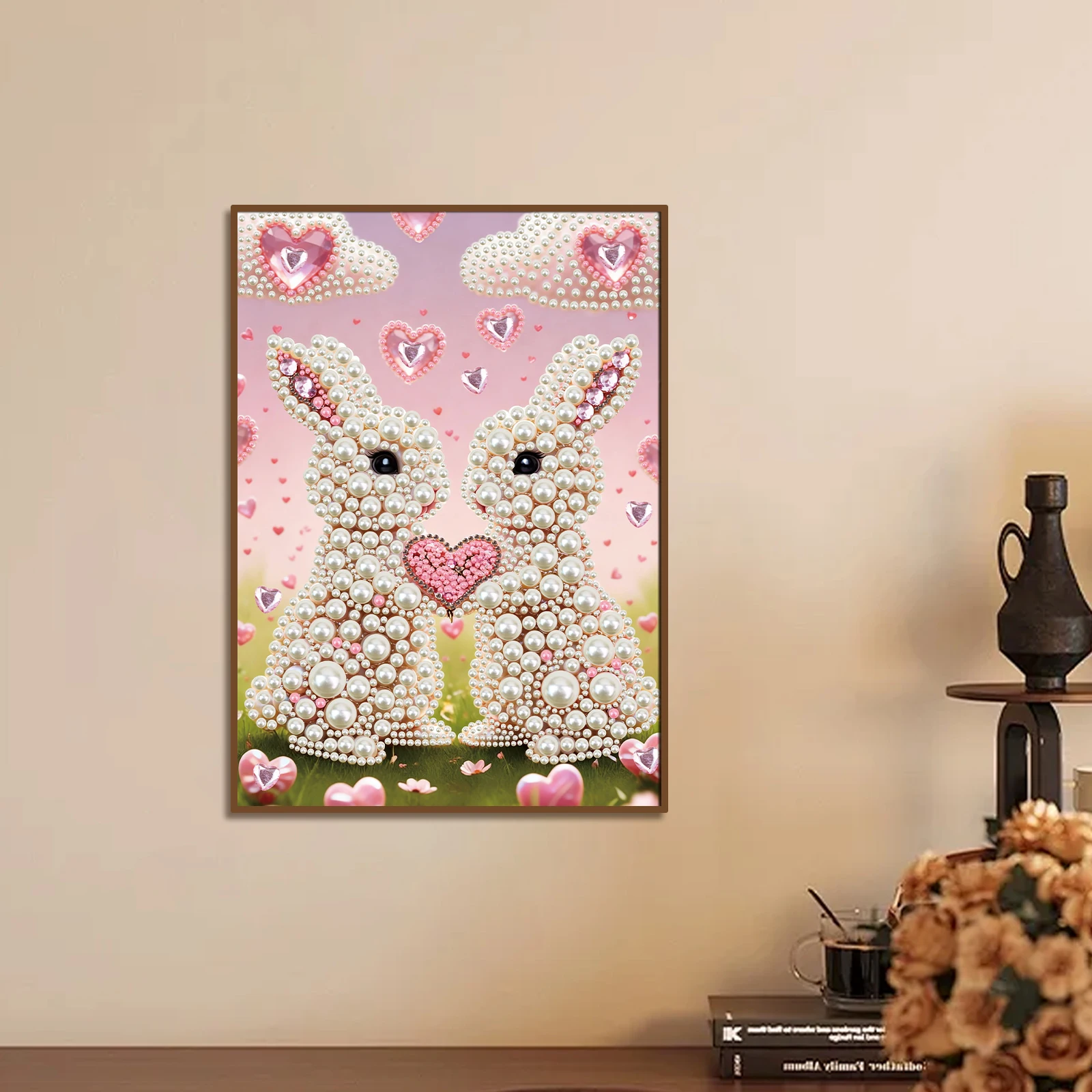 DIYパールダイヤモンドアートペイントキット 大人初心者向け - Art Craft Things のレビューと価格