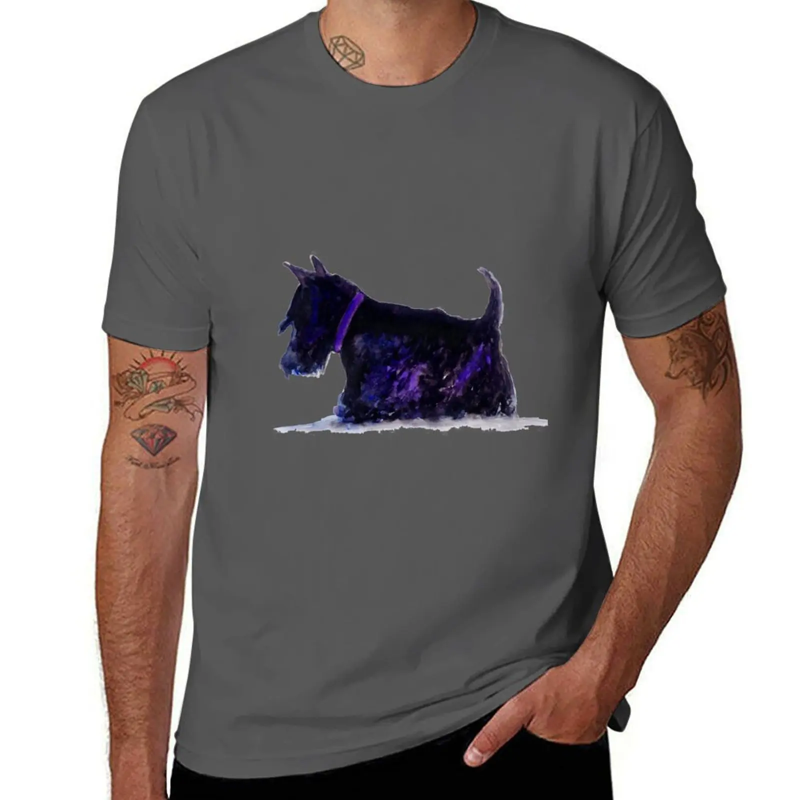 

Scottie Dog T-Shirt oversized t shirt funny meme t-shirts custom t shirt summer shirt mens t shirts