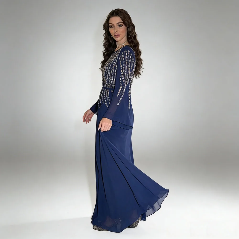 

Eid Diamonds Abaya Turkey Kaftan Dubai Long Dress Jalabiya Muslim Women Modest Caftan Marocain Femme Robe Islamic Traditional