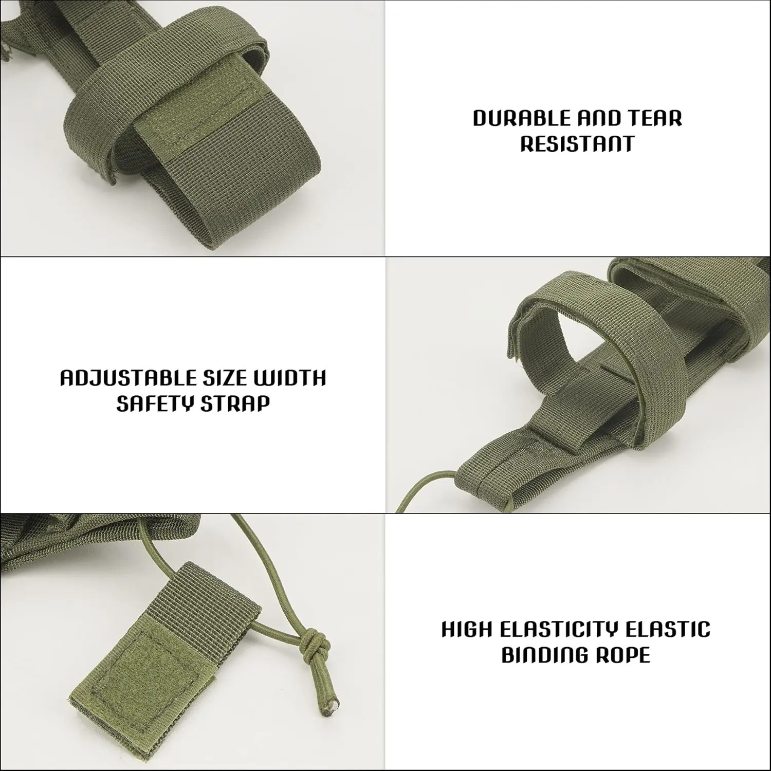 حامل زجاجة مياه للأمتعة - حقيبة زجاجات سفر لحقيبة الظهر، حقيبة خارجية معلقة، حامل مياه بمقبض حقيبة السفر