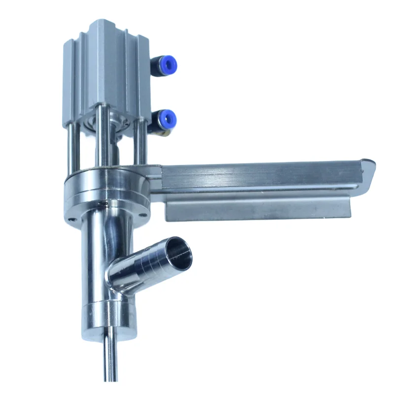 

Anti-drop Filling Head Pneumatic Filler Vavle Outlet Nozzle Bottling section 8-10-14mm nozzle, and 19MM inlet pipe