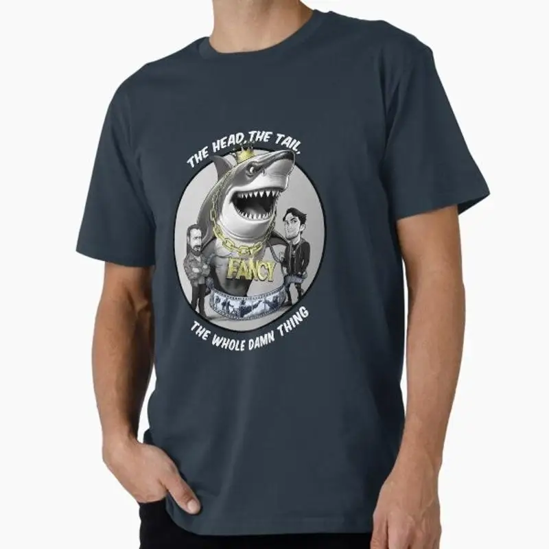 The Head Tail Whole Damn Thing white letter T shirt Made USA AUS M 2XL