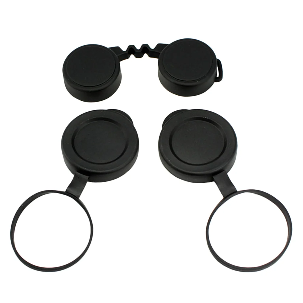 

Objective Lens Caps Eyepiece Cover Hats Substitute Camera Accessories Black Rubber