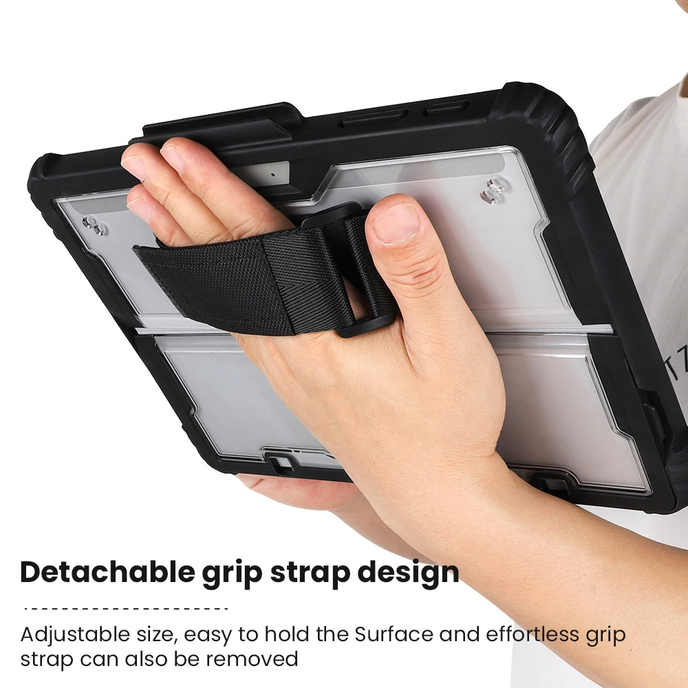 

Suitable for Microsoft Surface Case Pro 4 5 6 7 8 9 Transparent TPU Bottom Case for Surface GO 1 2 3 Tablet Case