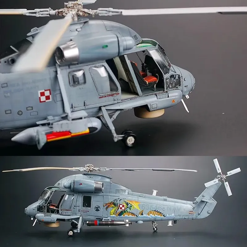 1/48 Kitty Hawk Model Assemblage Vliegtuigen US SH-2G "Sea Demon" Carrier gebaseerd Helikopter Model Ongekleurd Aangepast Speelgoed Verjaardagscadeau