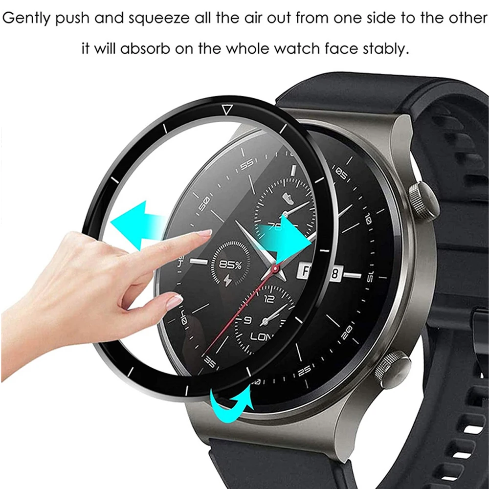 3D Curved Screen Protector For Huawei Watch GT2 Pro Smart Watch Screen Protective Film For Huawei GT 2 Pro Accessories