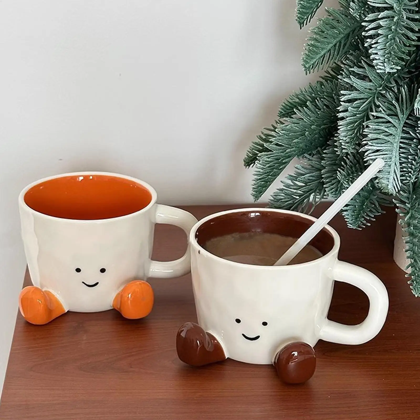 Lustige Kaffeetasse, bezauberndes Zuhause, Küche, Trinkgeschirr, Keramik, lustige Kaffeetasse für Wein, Latte, Wasser, heißer Kakao, kalte heiße Getränke