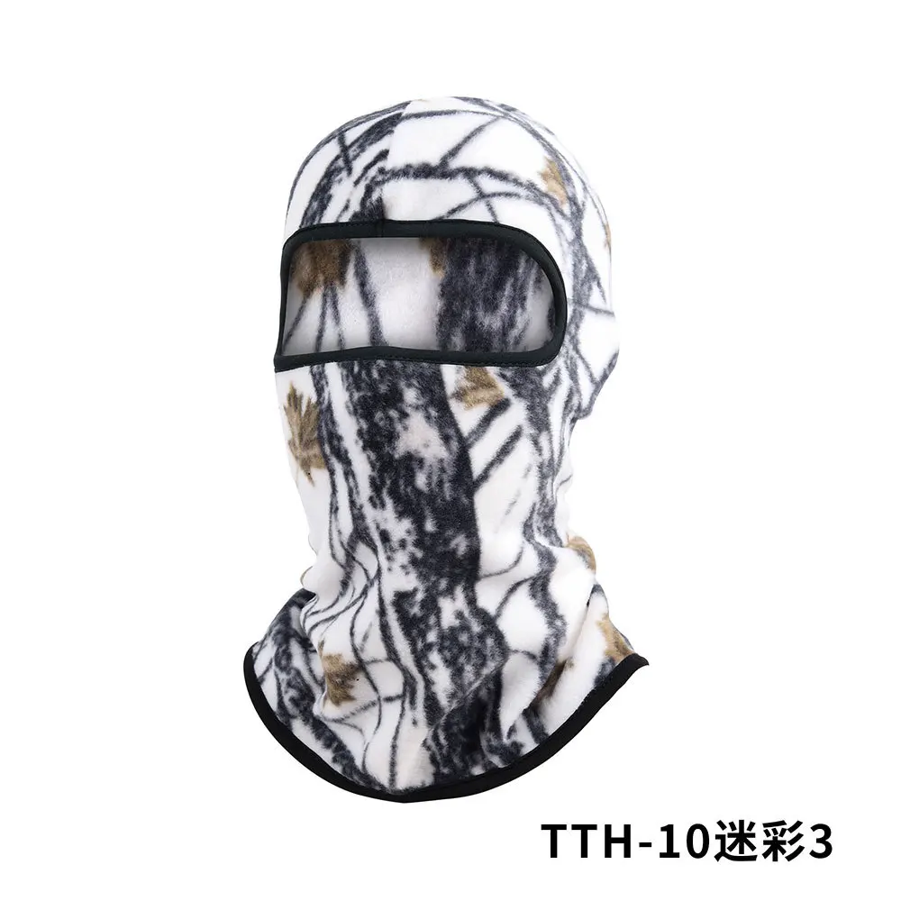 Men Fleece Outdoor Winter Riding Shaker Fleece Ski Motorcycle Bike Hooded Cap Windproof Warm Face Protection Hat Free Shipping