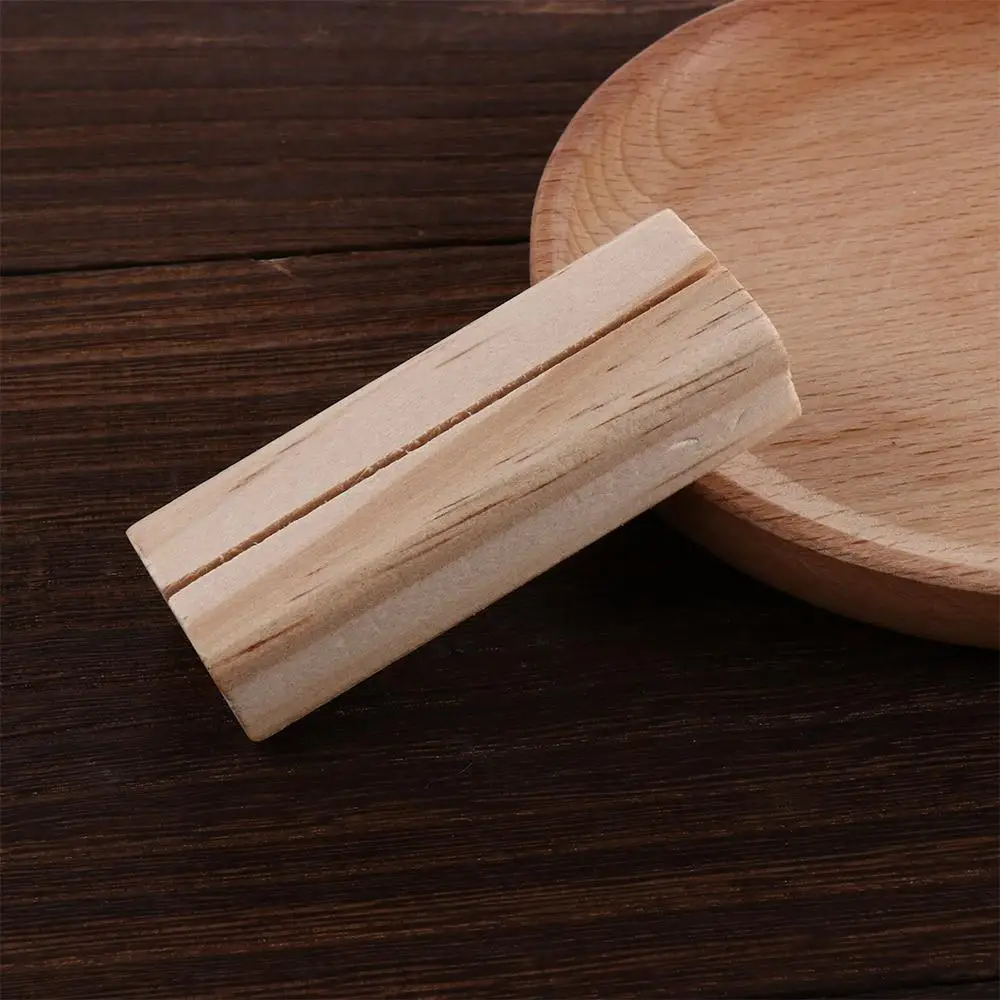 Party Photo Picture Rustic Table Number Wooden Elegant Place Card Holder Note Holder Decoration Display Stand