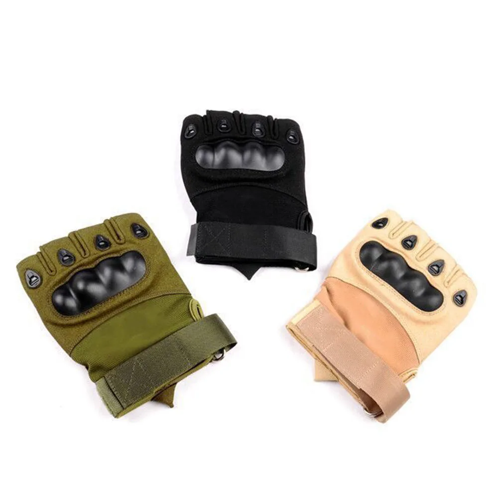 

Cycling Gloves Fitness Anti-Slip Wear-Resistant Outdoor Tactical Sports Half-Finger Climbing Gloves for Men Women Training