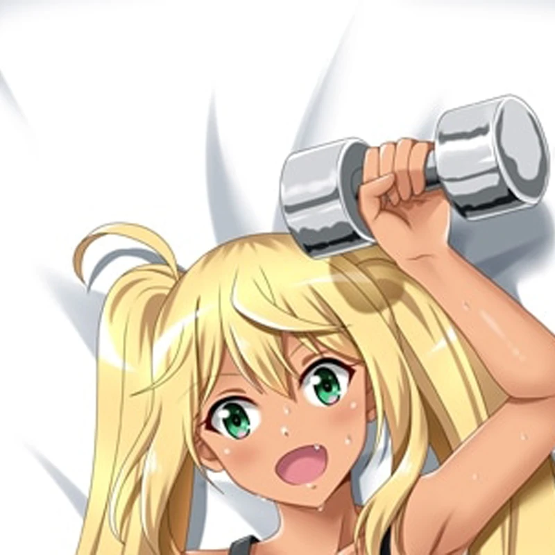 

Dakimakura Anime Pillow Cover Sakura Hibiki Double Sided Print 2Way Cushion Cover Xmas Gifts