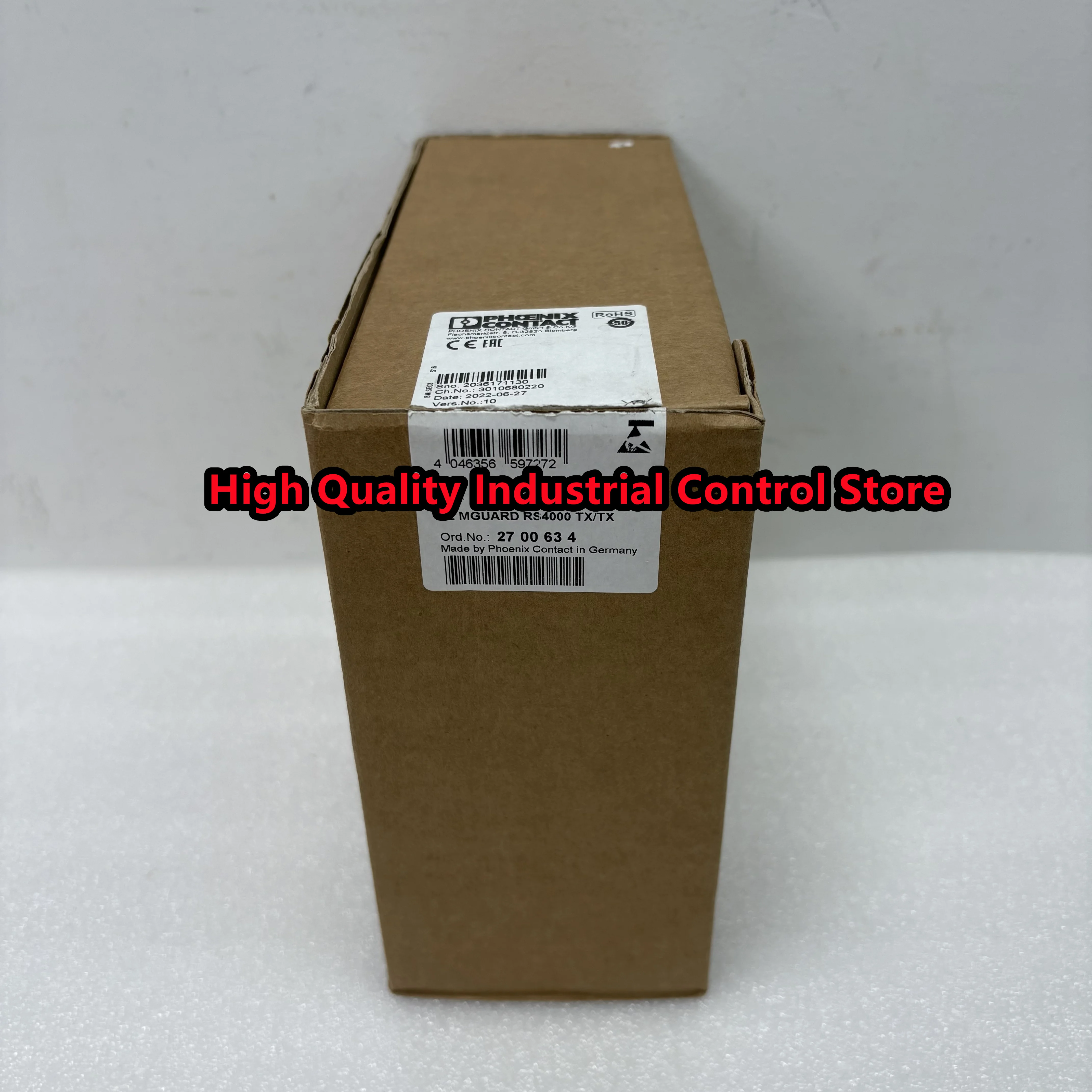 

Новый оригинал 2700634 (FL MGUARD RS4000TX)
