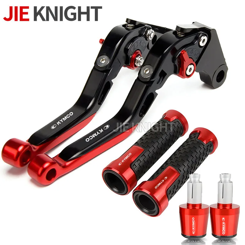 Palanca de embrague de freno de Moto, juego de empuñaduras de mano plegables para KYMCO DOWNTOWN XCITING K-XCT CK250T 300 CK300T ABS 400 500RI S400