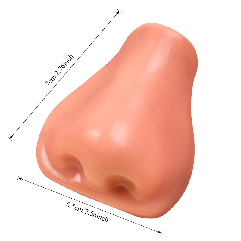 Funny Pimple Popper Squeeze Toy Squishy Nose Reusable Low Rebound Fidgets Toys Anxiety-relieving Anti-stress Toys for Friends